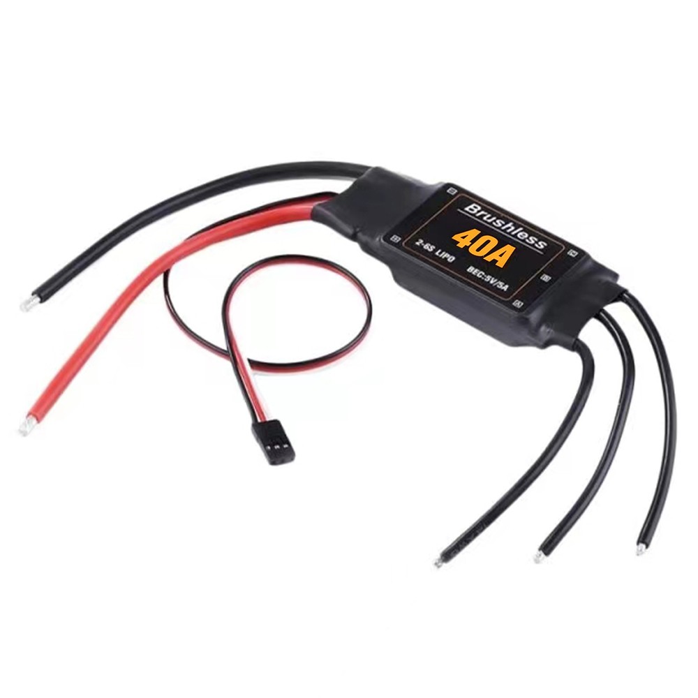 40A RC Drone Boat Aircraft Quadcopter Electronic Speed Controller Brushless ESC