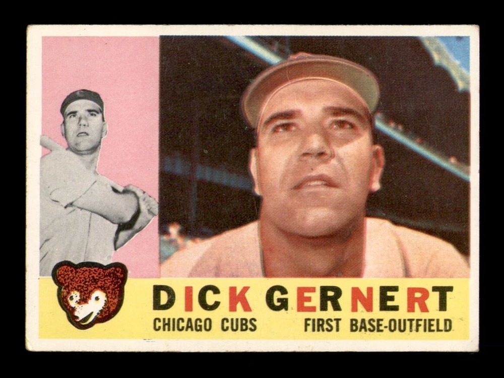 1960 Topps Set Break #86 Dick Gernert VG-EX *OBGcards*