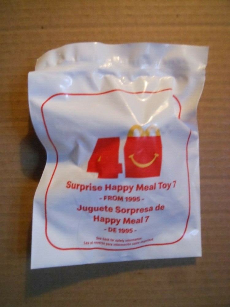 2019 McDONALD'S 40th ANNIVERSARY 1995 RETRO HAPPY MEAL TOY #7 HAMBURGLAR