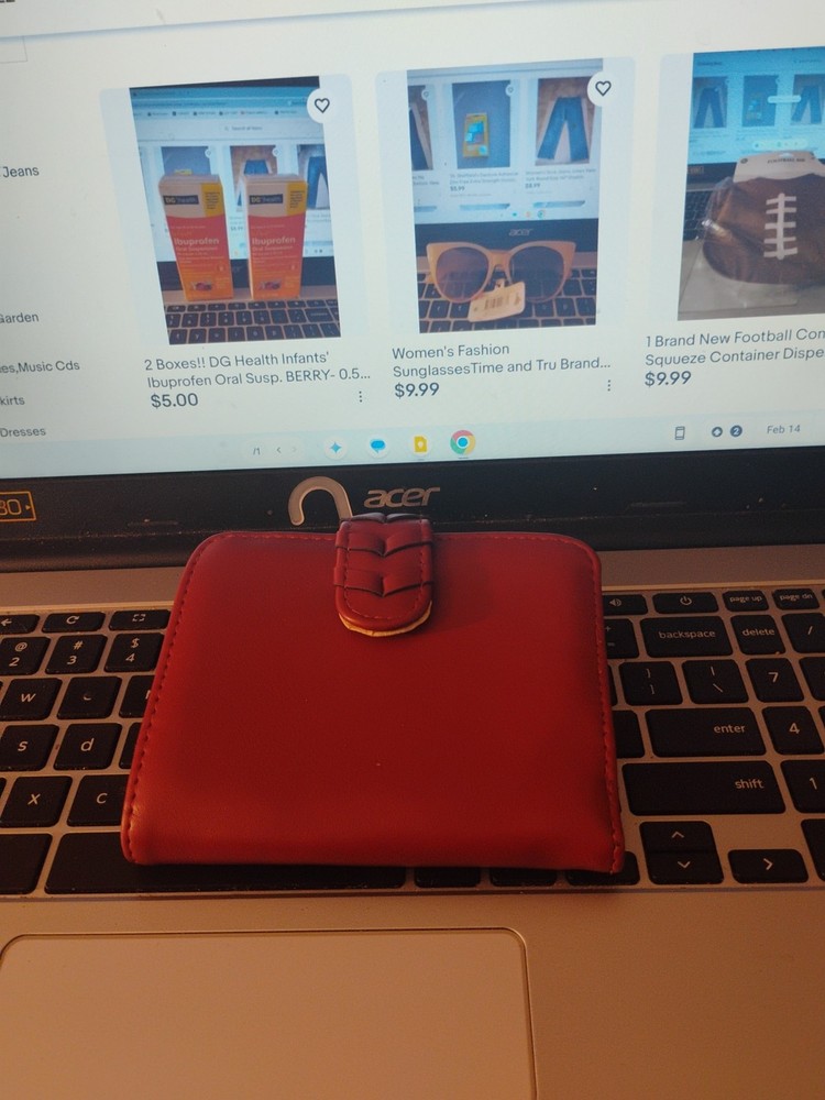 Women's Time and Tru Brand Bi-Fold Wallet New Without Tags  