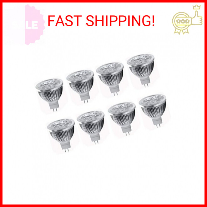 JKLcom 4W LED MR16 Bulbs 12V 4W LED Spotlight Bulb for Landscape Track Light, MR