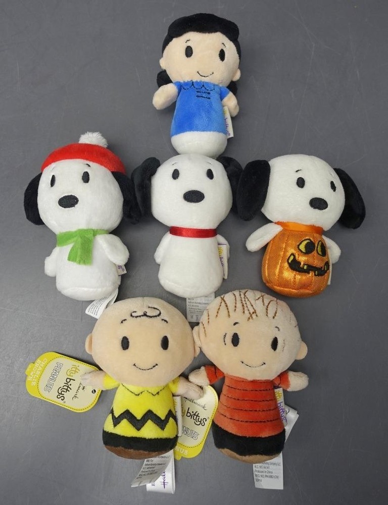 Hallmark itty bittys Lot 6 Peanuts 5