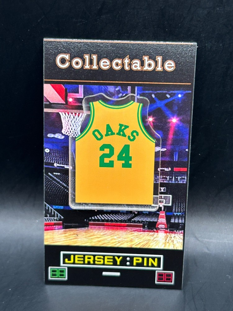 Oakland Oaks Rick Barry jersey lapel pin-ABA Classic Collectible-1968-69 CHAMPS