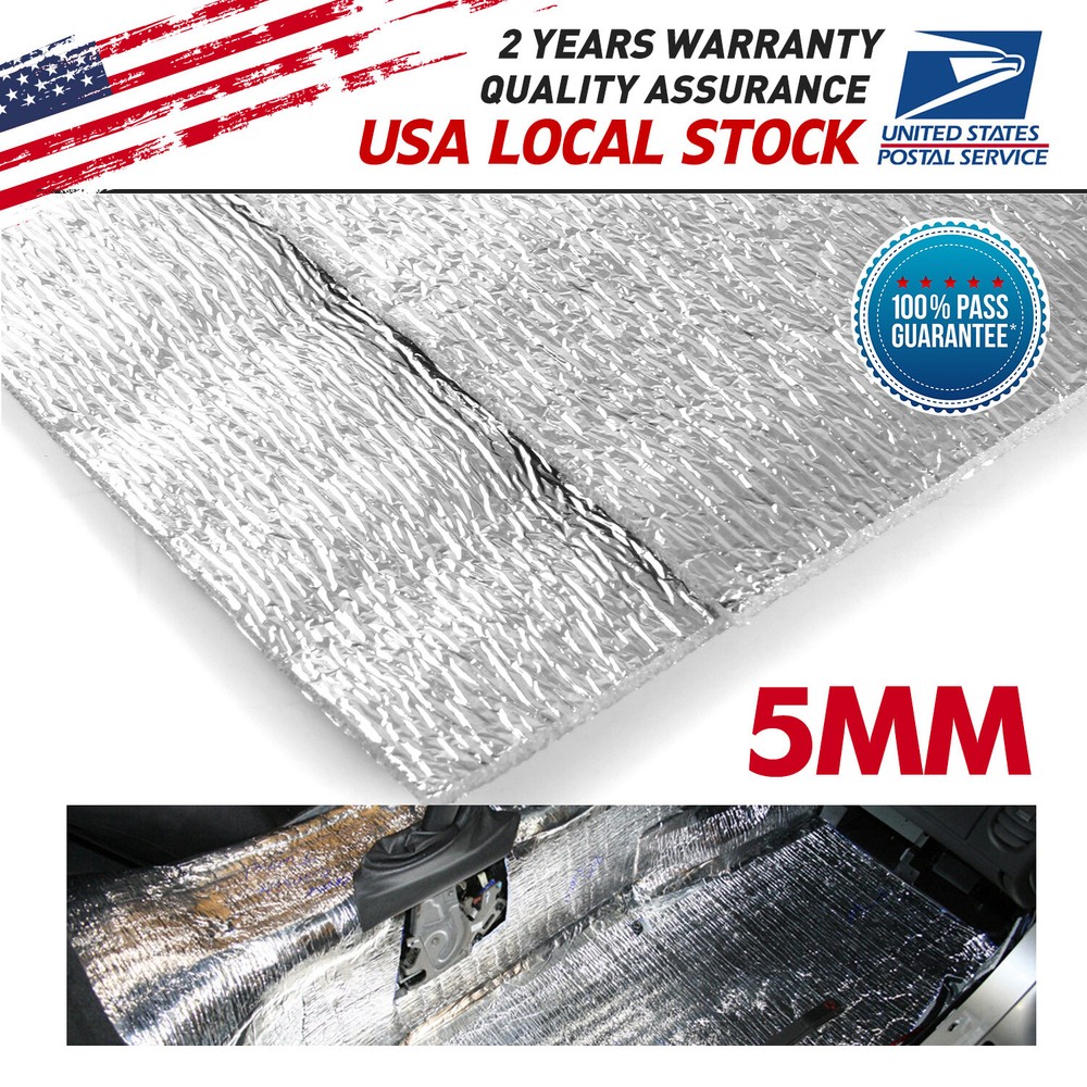 Sound Deadener car Exhaust Heat Shield Insulation Deadening Material Mat 197mil