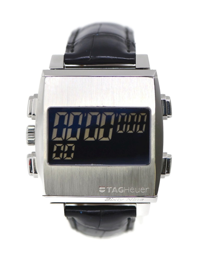 Tag Heuer Monaco 69 Men's Stainless Steel Chronograph Watch CW9110