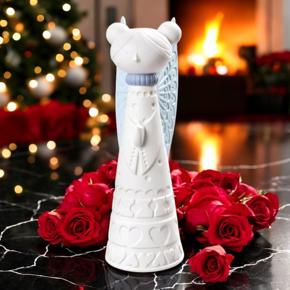 Lladro 01018423 Holiday Joy Tree Topper Festive Porcelain Ornament #8423 NEW