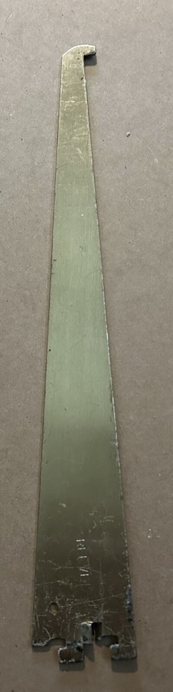 REEVE 12x2 Gold Metal Shelf Bracket Heavy Duty Vintage Style  