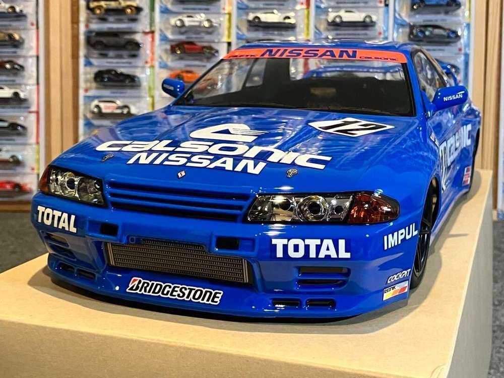 Tamiya Nissan Skyline GT-R R32 Blue Painted Spare Body