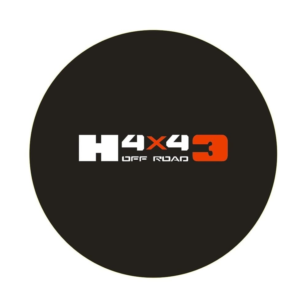for Jeep, Hummer H3 Spare Tire Cover, Spare Wheel Cover, (4X4 Off Road) Tire ...