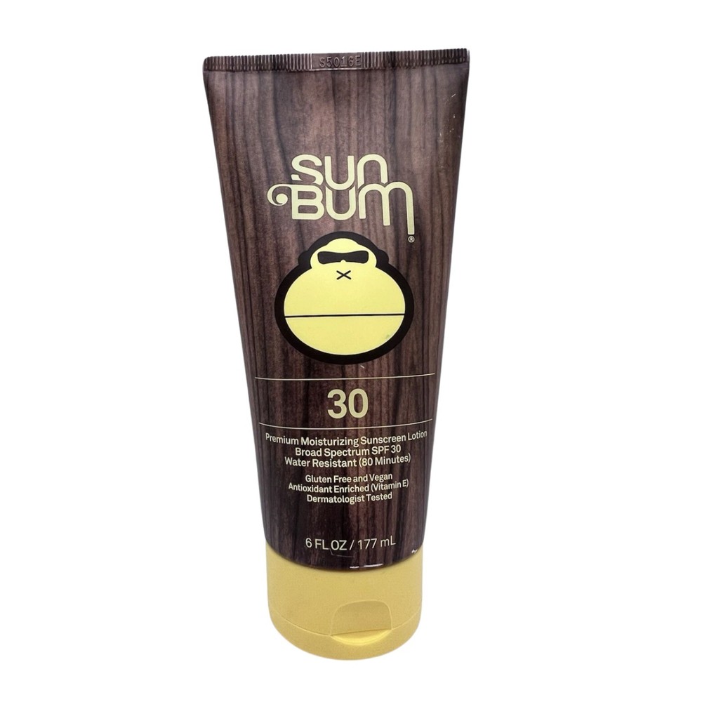 Sun Bum Original Moisturizing Sunscreen Lotion, Broad Spectrum SPF 30, 6 Fl Oz
