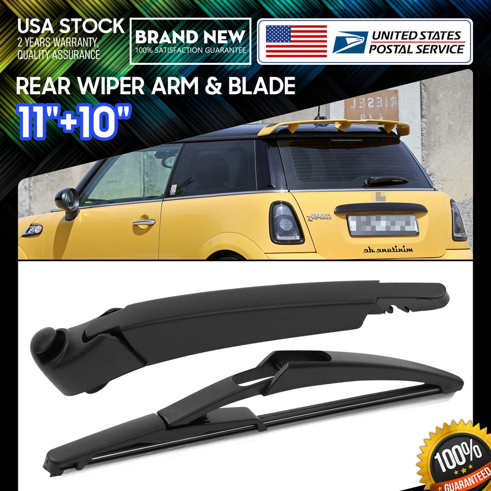 Super Clean OEM Quality Replace Windshield Rear Wiper Arm & Blade All Season