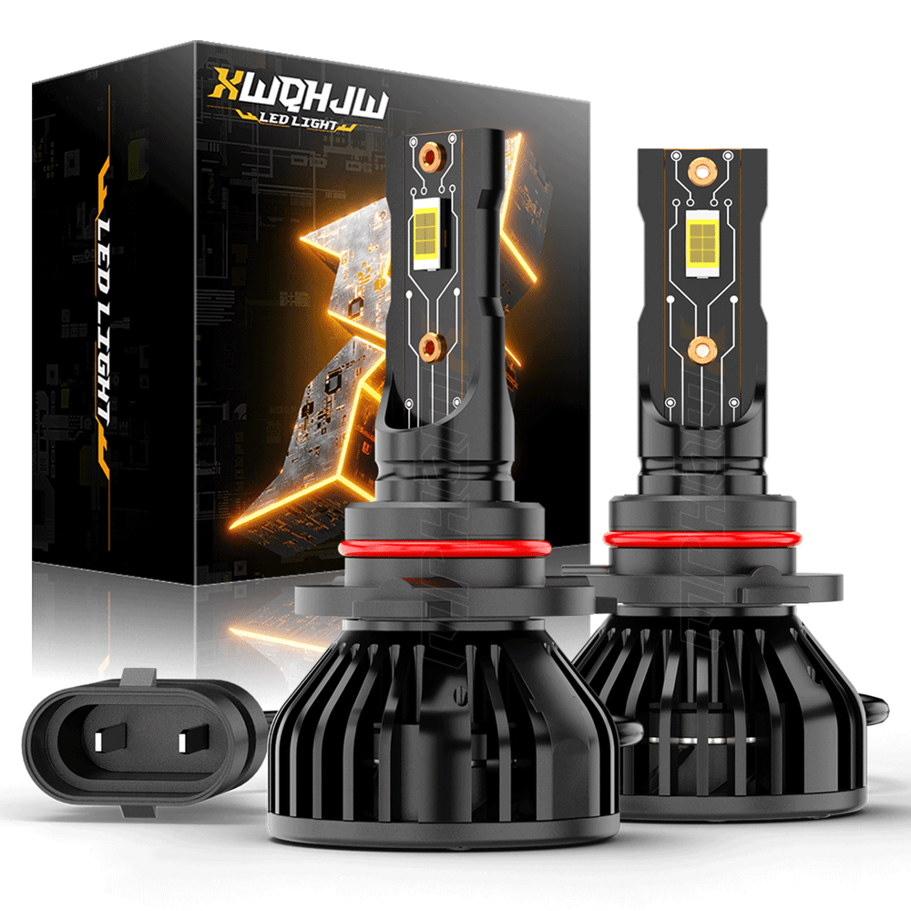 2PCS 9005 HB3 LED Headlight Bulbs High Beam 6000K Bright White Conversion Kit