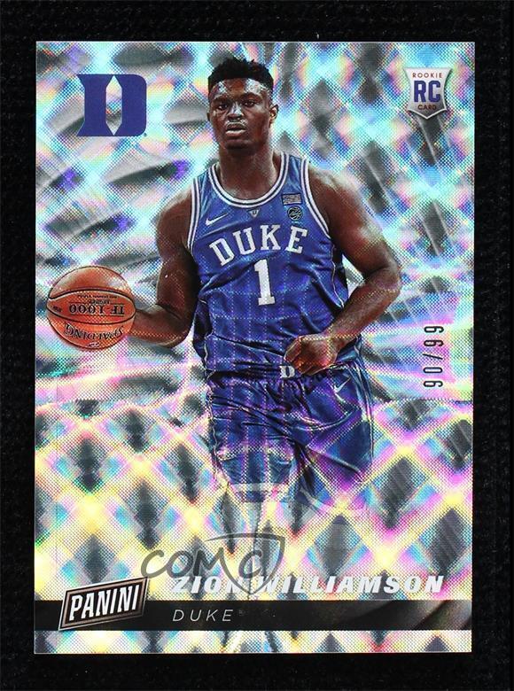 2019 Panini Cyber Monday Rookies Future Frames /99 Zion Williamson #ZW Rookie RC-image