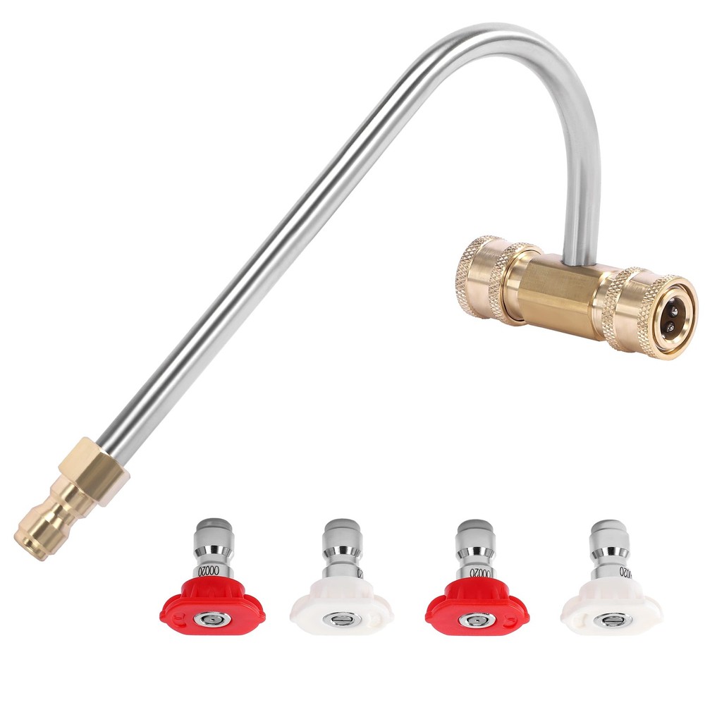 Pressure Washer Gutter Cleaner Attachment 4000 PSI for Power Washing