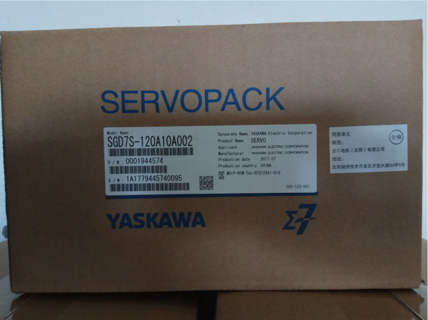 NEW YASKAWA SERVO DRIVER SGD7S-120A10A002 SGD7S120A10A002