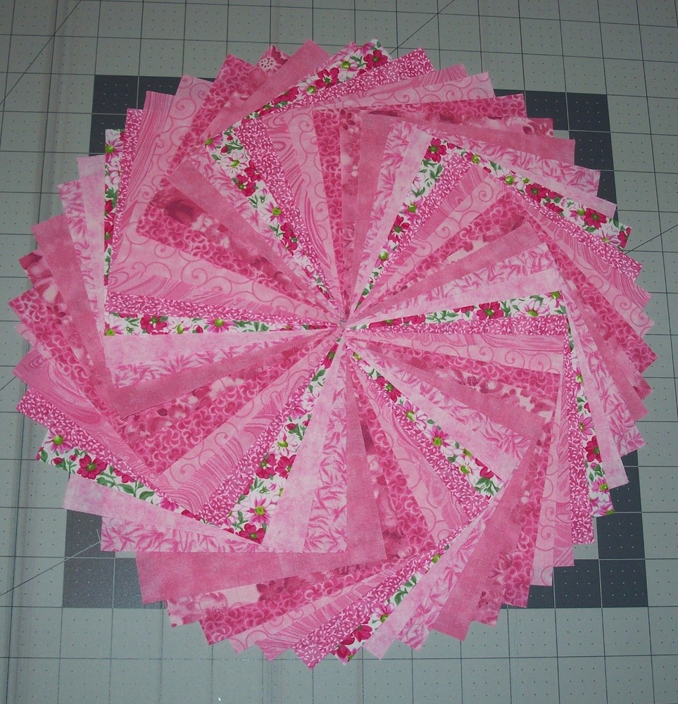 54 Pink Calico Fabric 5