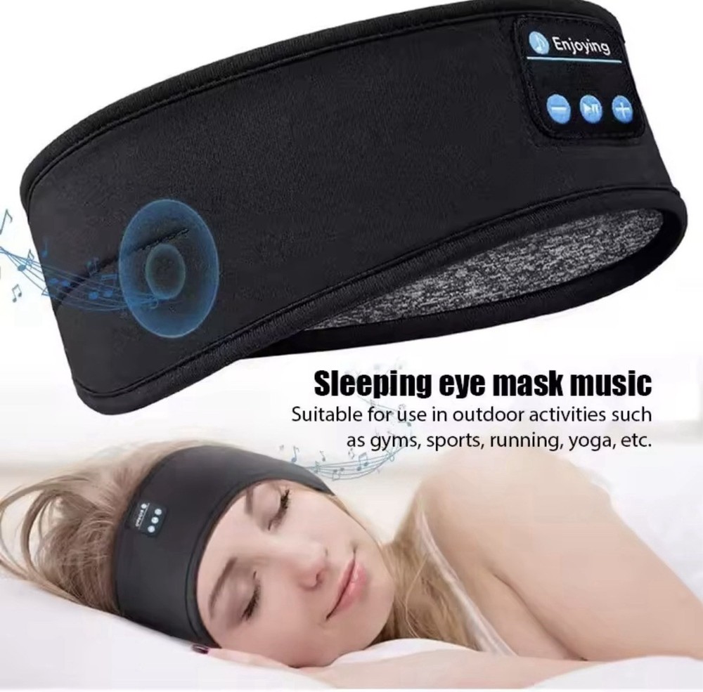 Bluetooth Earphones Sports Sleeping Headband Elastic Wireless Headphones