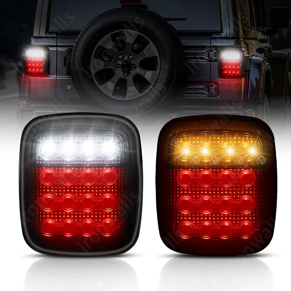 Western Star 4900 Semi Truck 16 LED Tail Brake Turn Reverse Light Pair