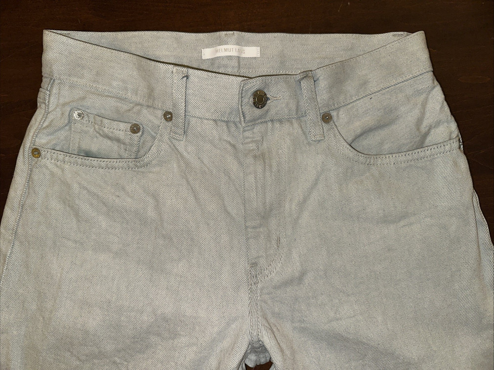 Helmut Lang × Uniqlo Classic Cut Jeans Size Men's US 29 Color Vintage Off White