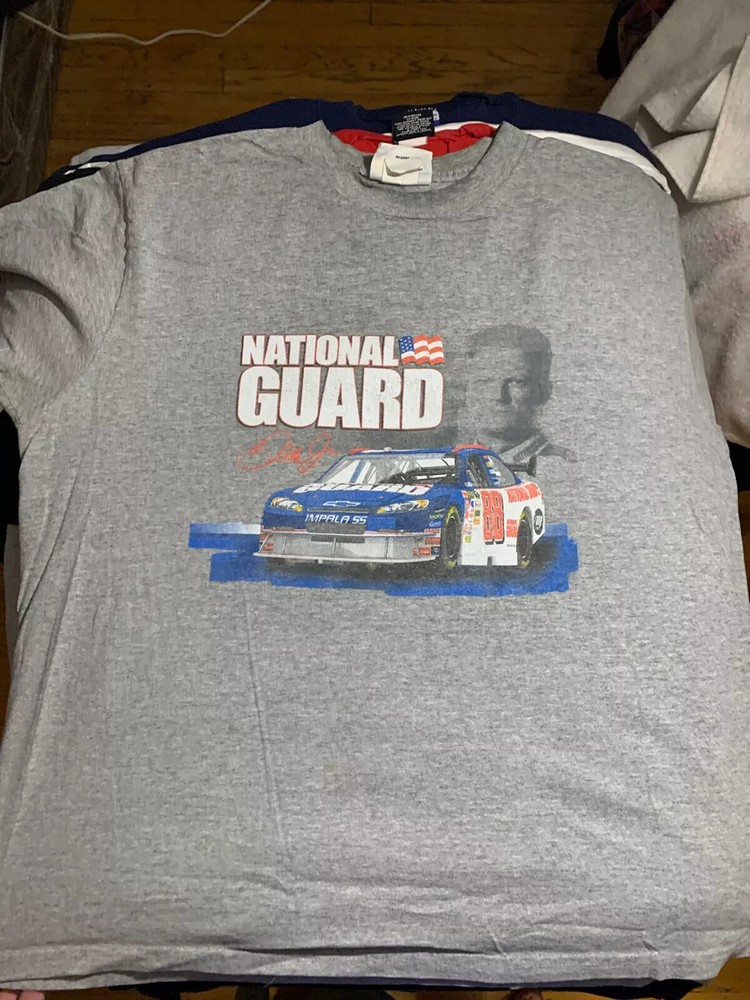Dale Earnhardt Jr. #Shirt Adult Extra Large Grey Short Sleeve Chase NASCAR Mens