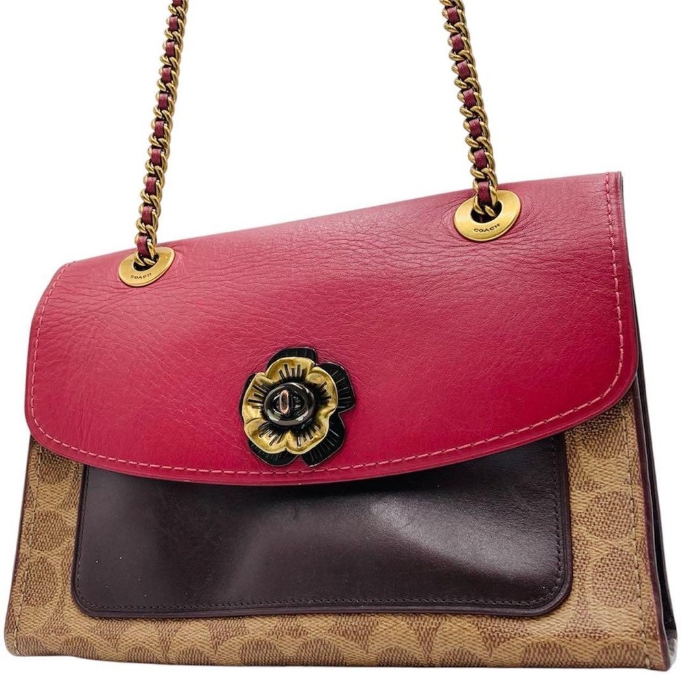 Coach Signature Multicolor PVC Shoulder Bag G05081165