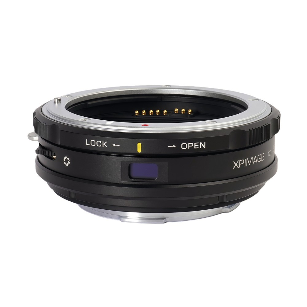 XPimage Lens Mount Adapter for Canon EF to Leica L Camera Aperture Control