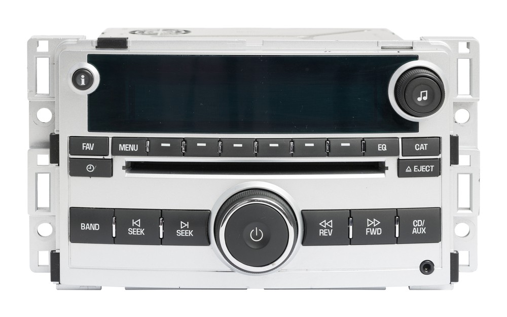 2008 Chevrolet Malibu AM FM Stereo MP3 Aux Receiver w/ Single CD Player 25842777