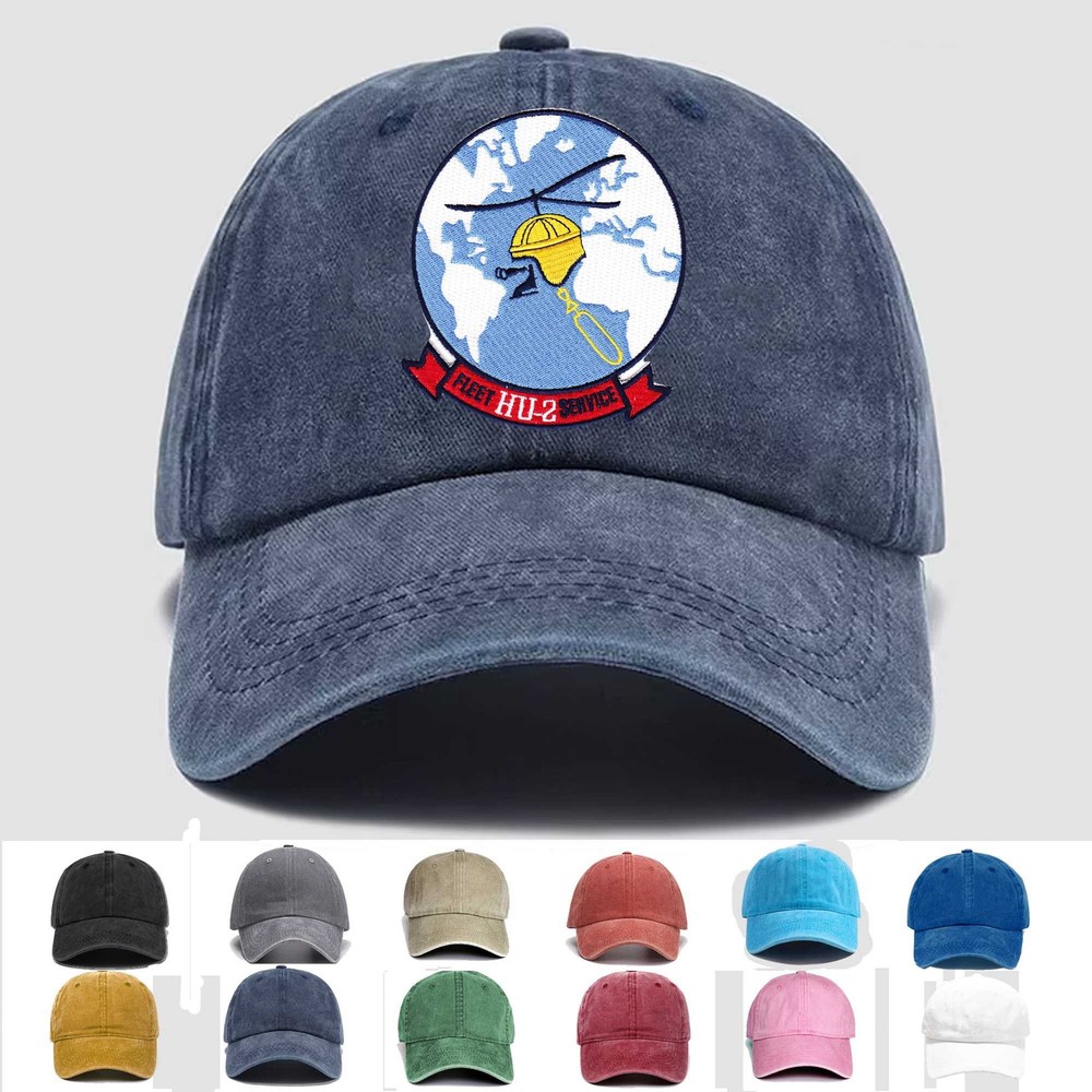 Custom Embroidered Hat HU-2 Fleet Service Fleet Angels, Veteran Cap, Trucker Hat