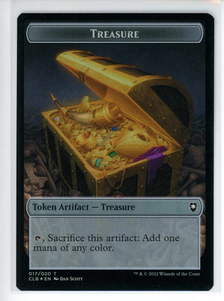 TREASURE // SOLDIER DOUBLE-SI Battle for Baldur's Gate FOIL #17//5 CLB(NM+)(MTG)
