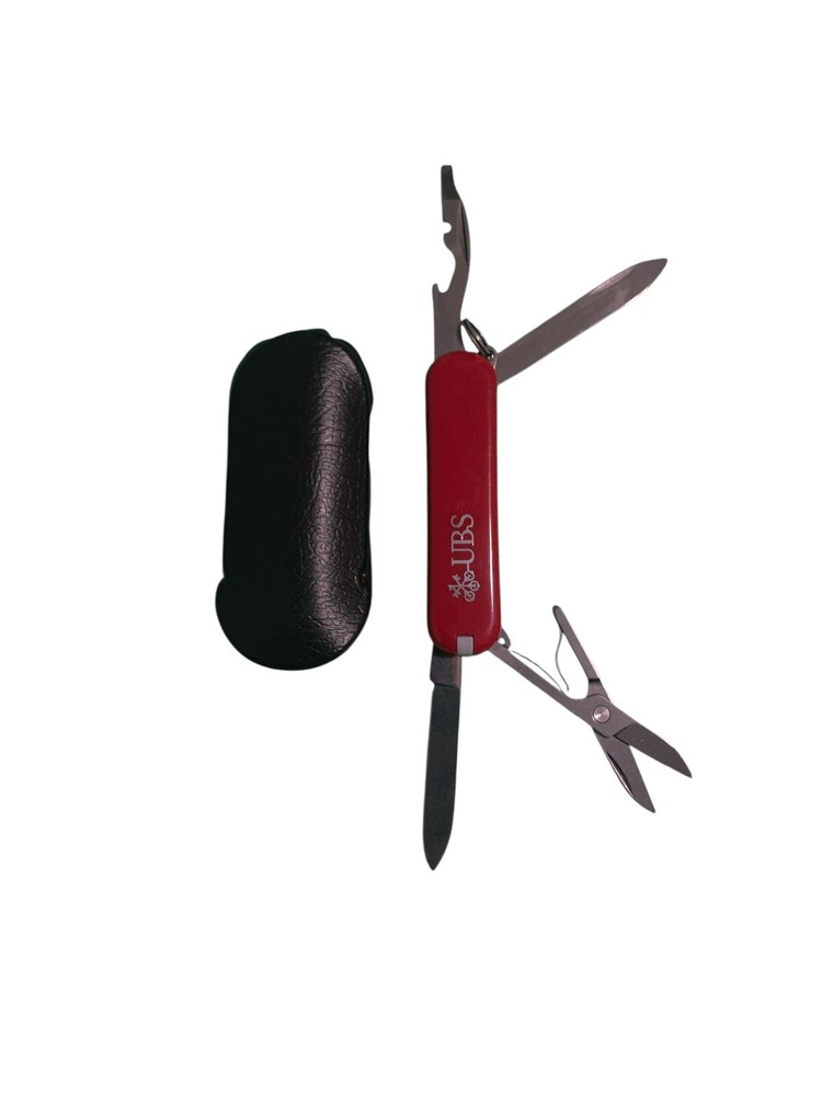 Victorinox 58mm Classic SD Swiss Army Knife Red with USB Logo