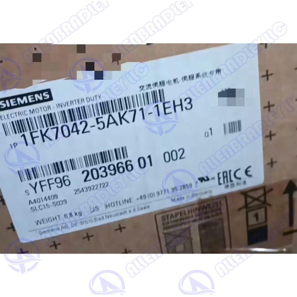 1FK7042-5AK71-1EH3 Siemens Servo Motor Expedited Shipping  GQZ1