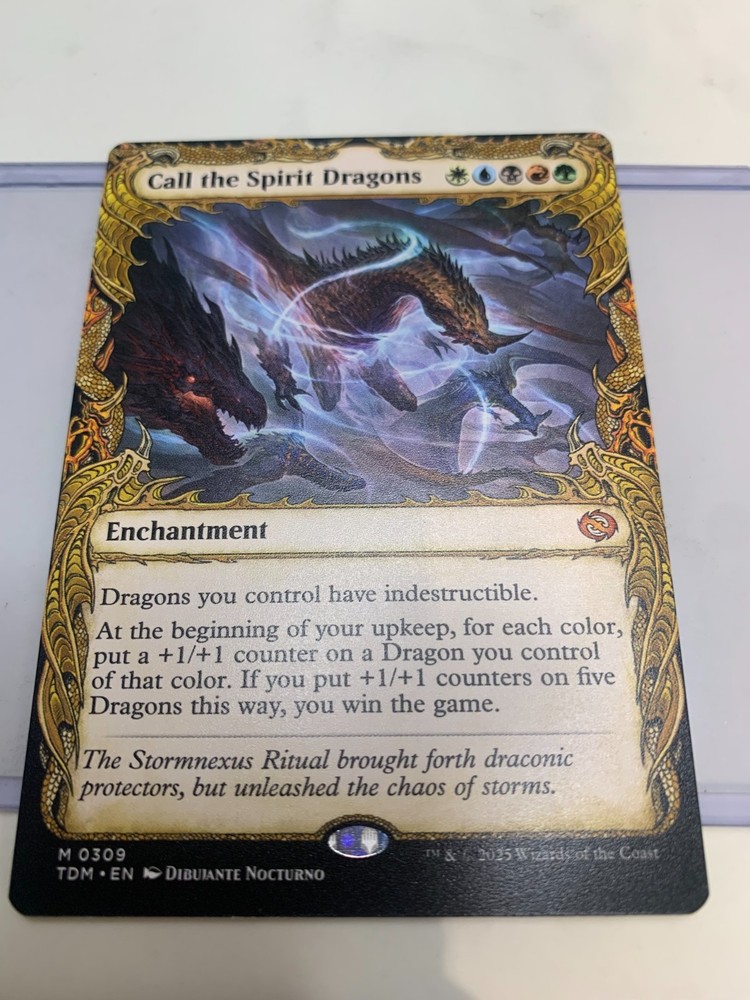 Call the Spirit Dragons (Showcase) Tarkir: Dragonstorm Regular