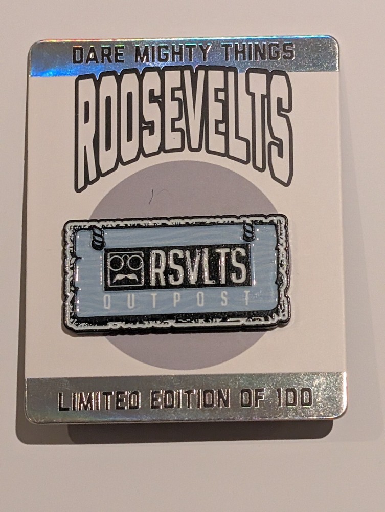 RSVLTS Pin NYCC SDCC Fan Expo Con Exclusives Outpost Logo LE100