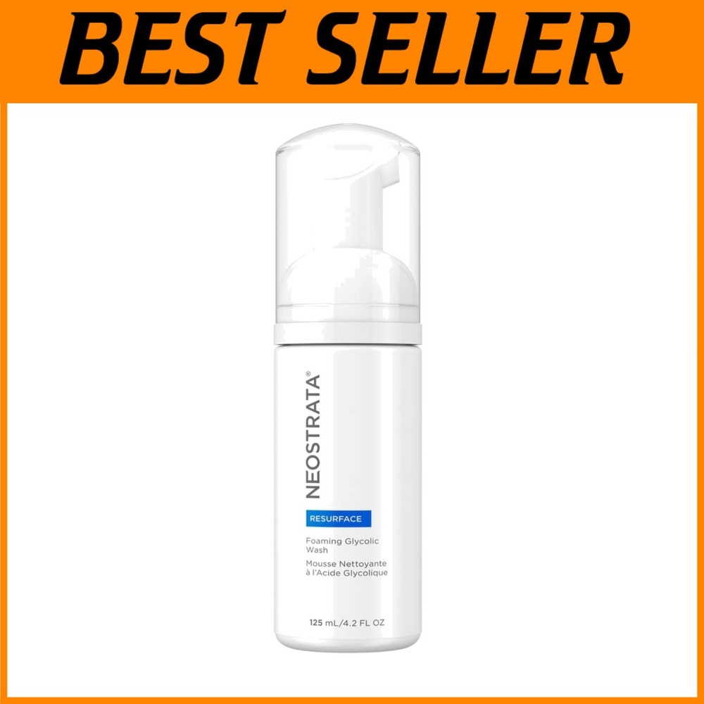 High Strength AHA Face Wash - Foaming Cleansing Formula