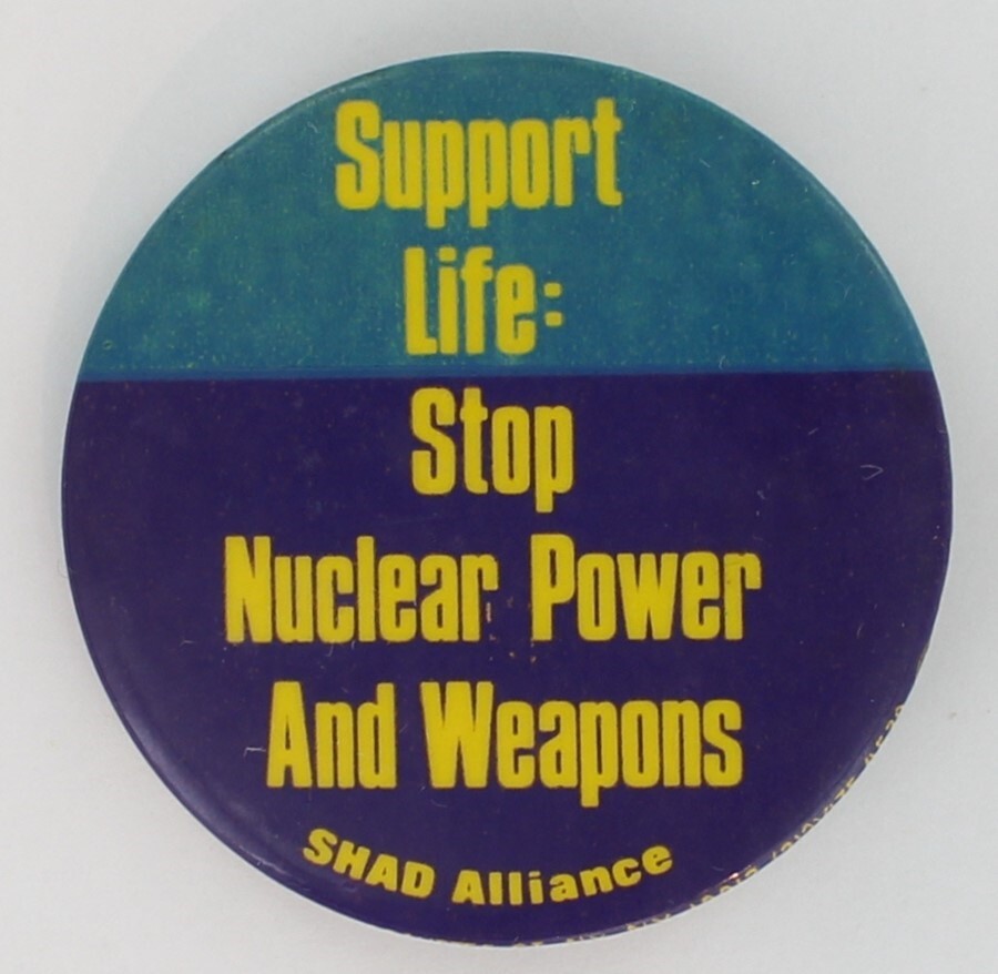 Anti Nuclear Shoreham Power Plant Seabrook Station Shad Clamshell Alliance 1520