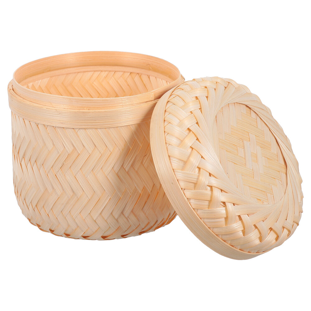 Trendy Packaging Box Woven Storage Bins Small Wicker Baskets