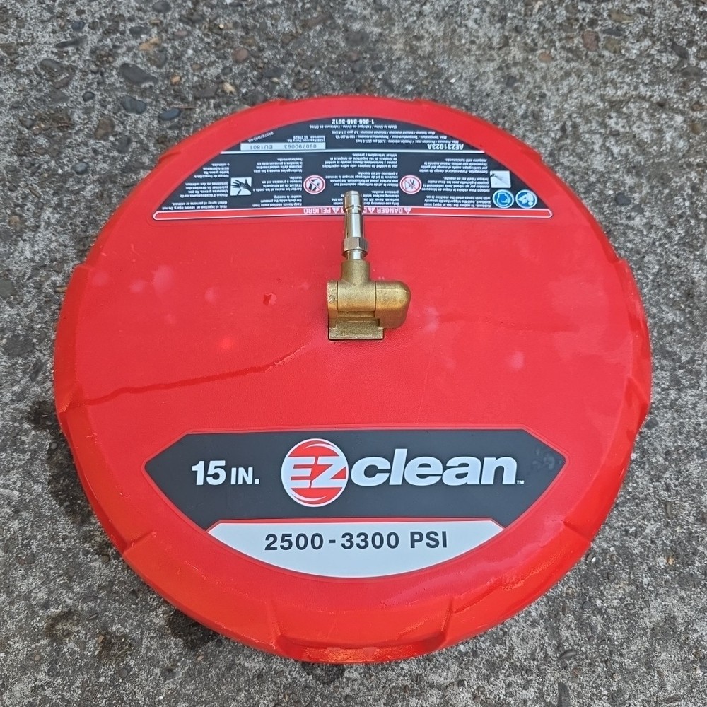 EZ Clean AEZ31023A 15-Inch 2500-3300 PSI Pressure Washer Surface Cleaner