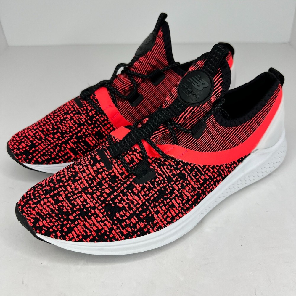 New Balance Womens WLAZRMC Red Fresh Foam Lazr Low Top Size 8.5 D Running Shoes