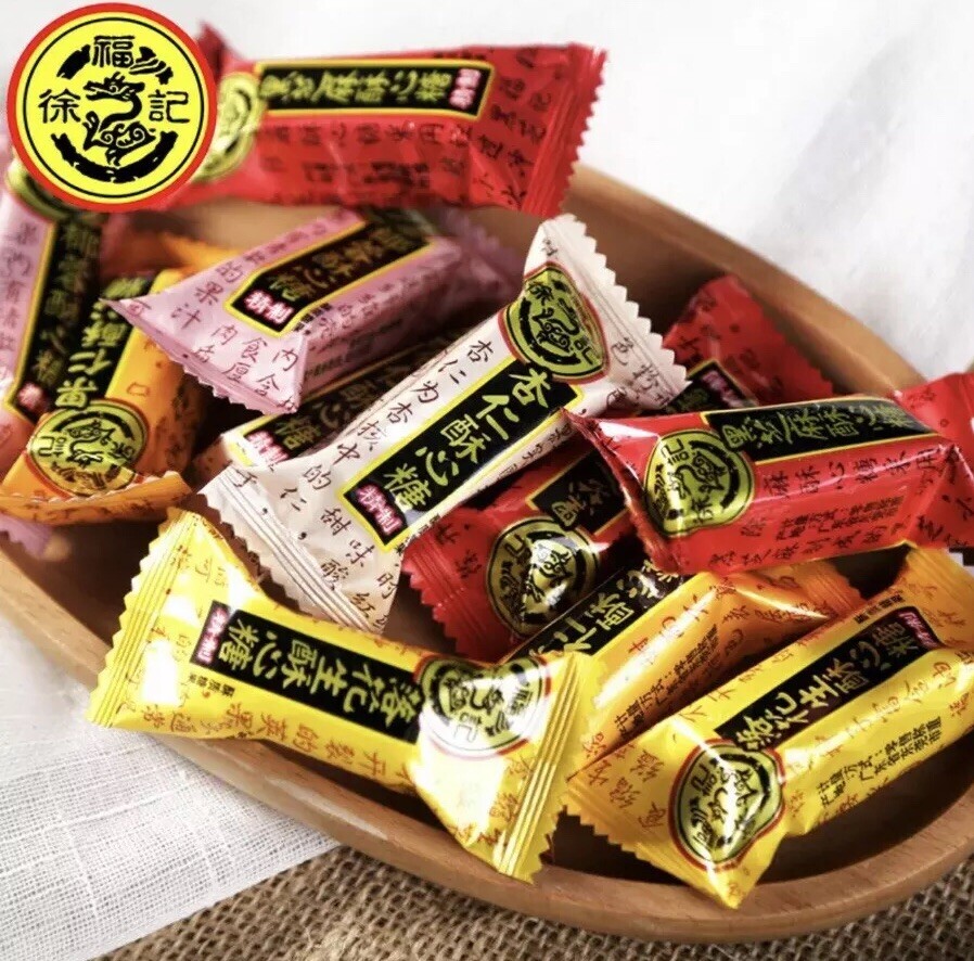 Xu Fu Ji Assorted Chinese Crispy Peanut Candy 328g ~36 Pcs-USA SELLER