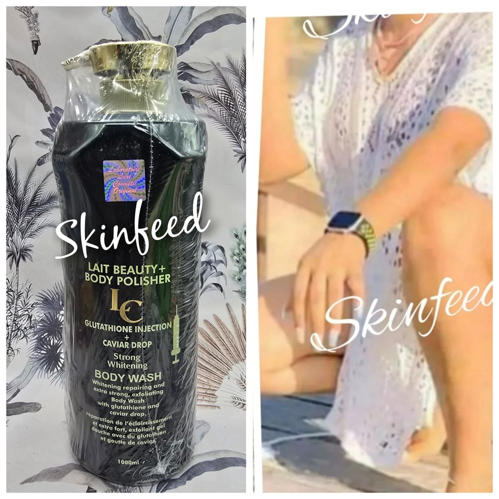 Black Diamond Snapchat Milk Authentic Body Polisher Shower Gel