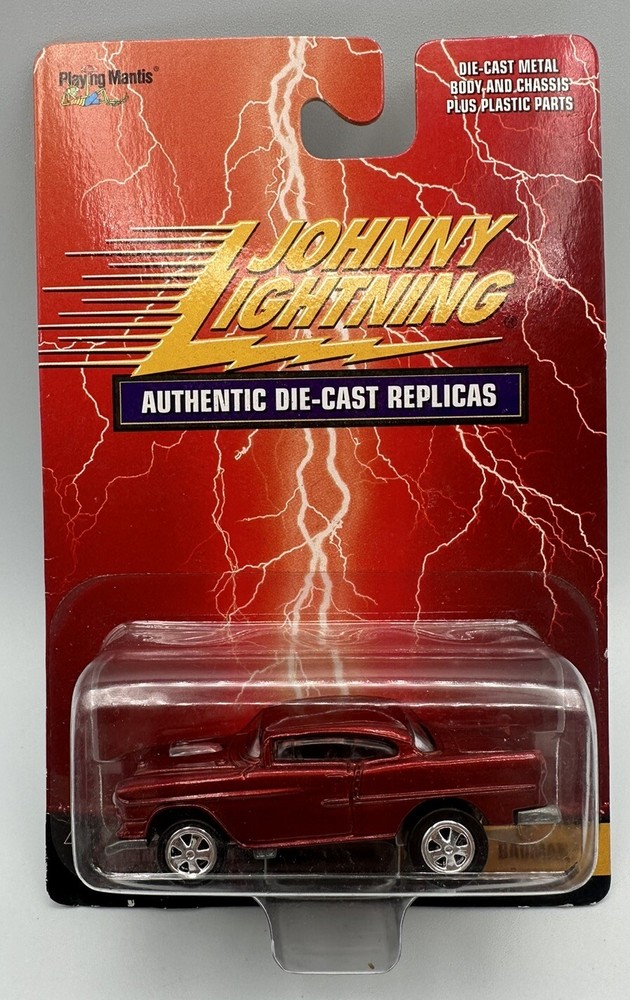 Johnny Lightning Badman Red Authentic Die-Cast Replicas 1/64