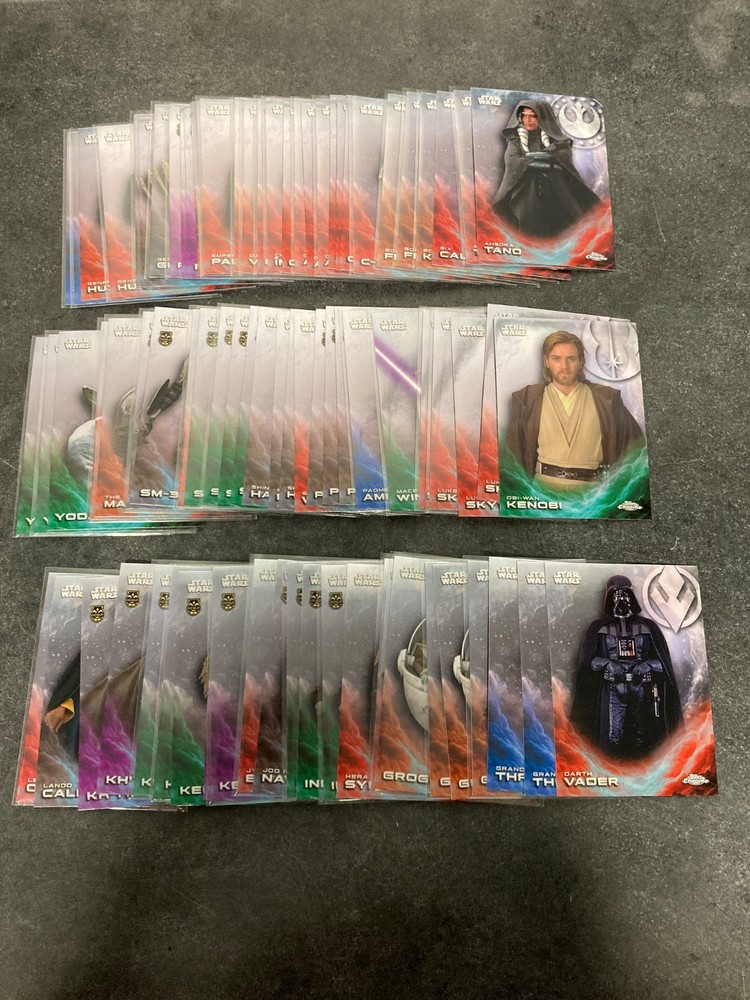 2025 Topps Chrome Star Wars Costco Exclusive - Pick Your Card - Free Shipping!