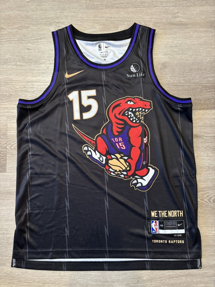Vince Carter Toronto Raptors City Edition Jersey Medium 44
