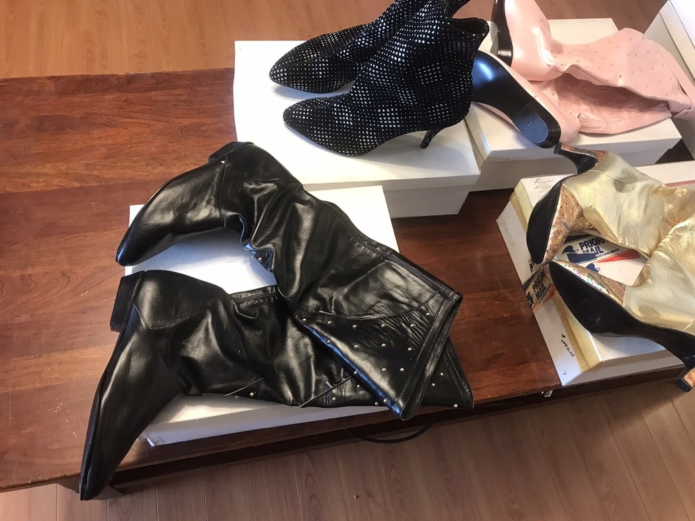 60% Off Christmas Sale Non-Stop USA Stud Black Boots 5W Arrow Style Dlang-image