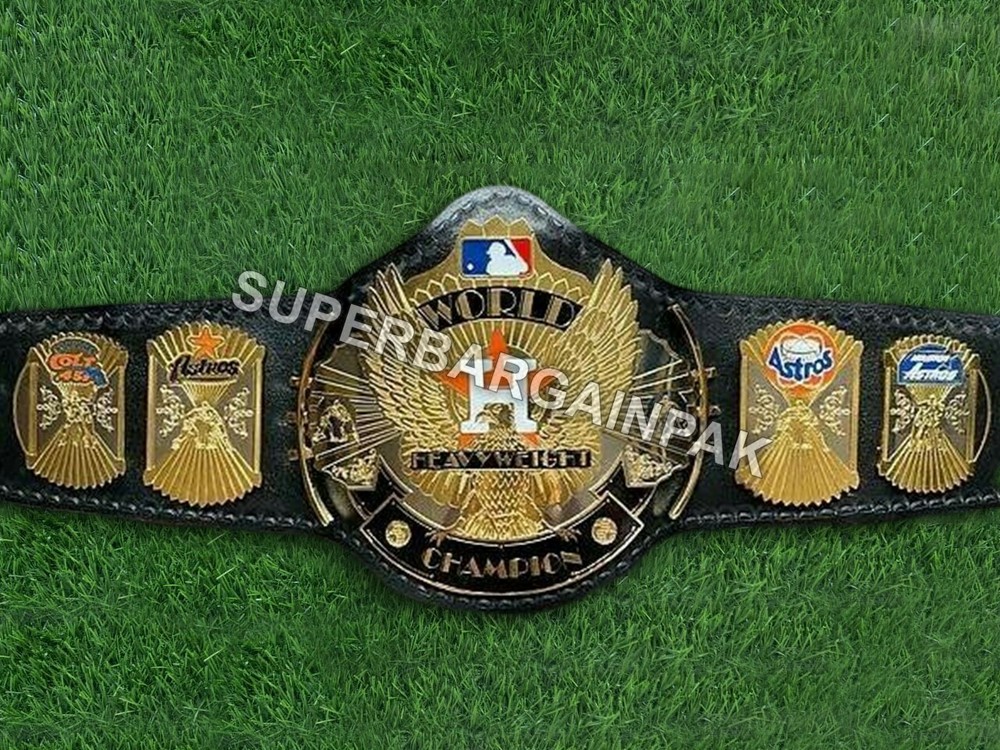 Houston Astros Custom Made Championship Belt 2mm