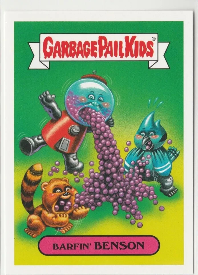 Barfin Benson Garbage Pail Kids GPK 2016 Prime Slime Trashy TV Series