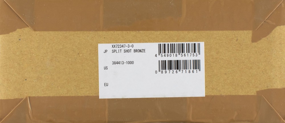 GAMAKATSU SPLIT SHOT HOOK 3/0 384413 1000PCS BOX BRONZE L2112