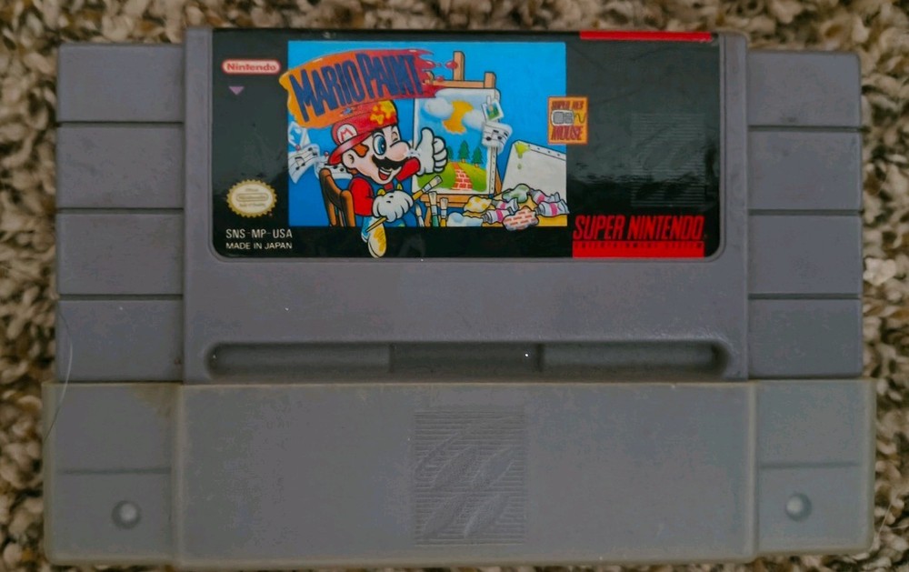 Mario Paint (Super Nintendo Entertainment System, 1992)