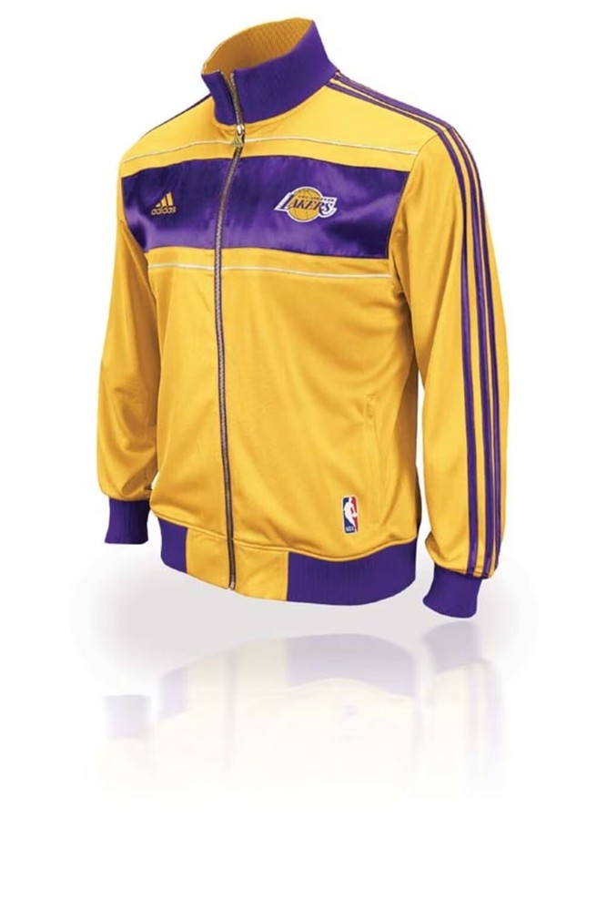 Adidas Los Angeles Lakers 16X Champion Banners Ring Ceremony Jacket Kobe Bryant