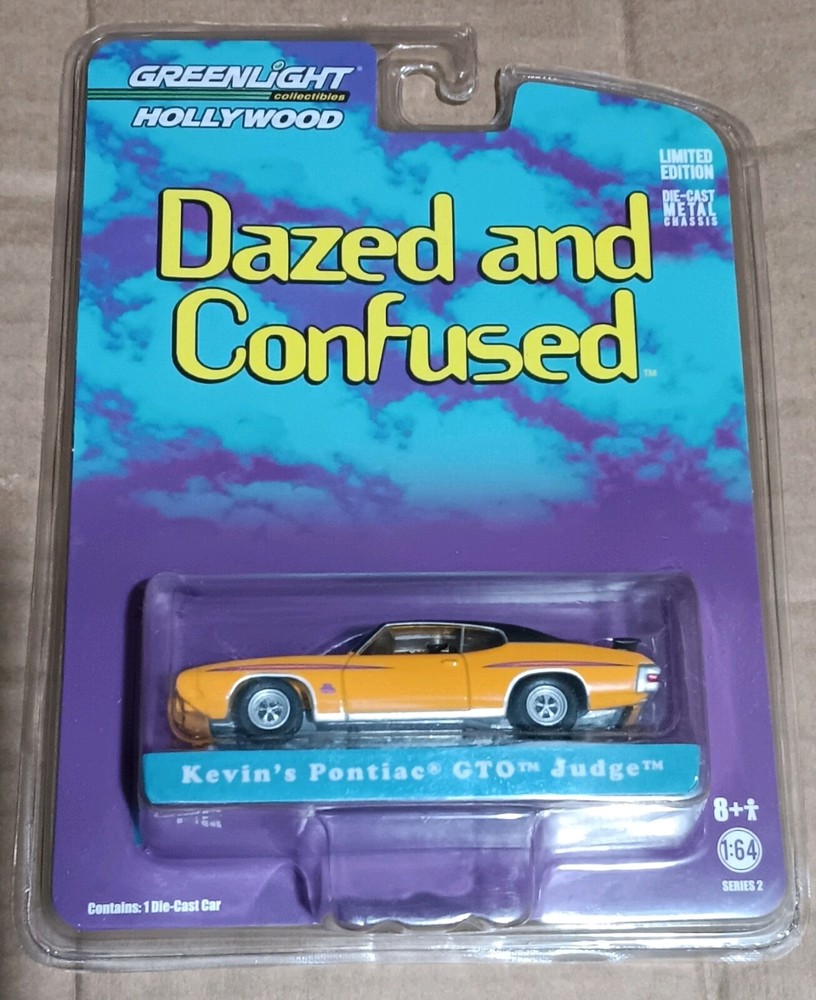 Greenlight Hollywood - Kevin’s 1970 Pontiac GTO Judge Dazed & Confused 1/64 NM